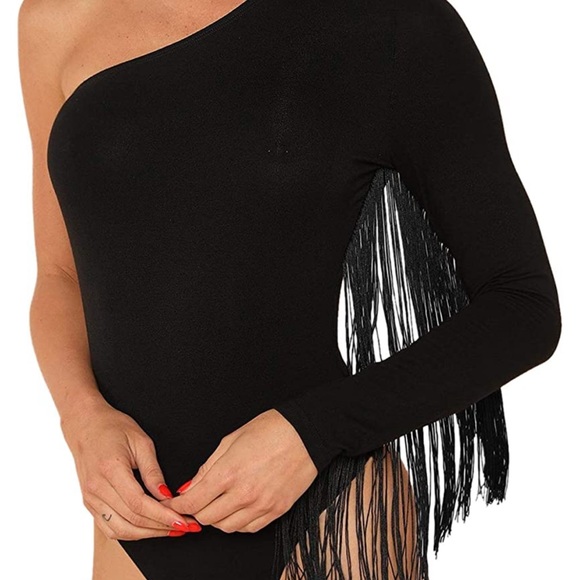 Fringe Bodysuit - Picture 1 of 4